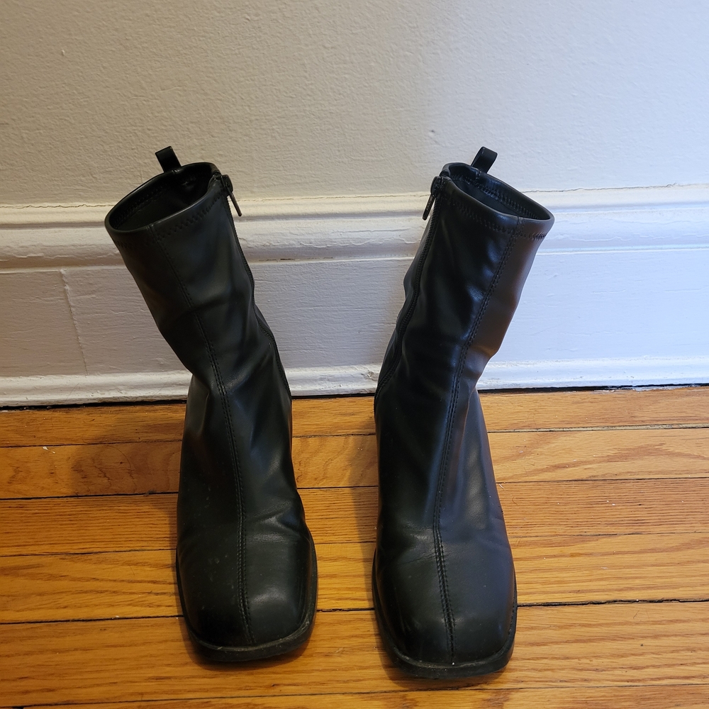 Asos Black Women's Boots Wide Fit US8